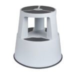 wheeled step stool made of plastic