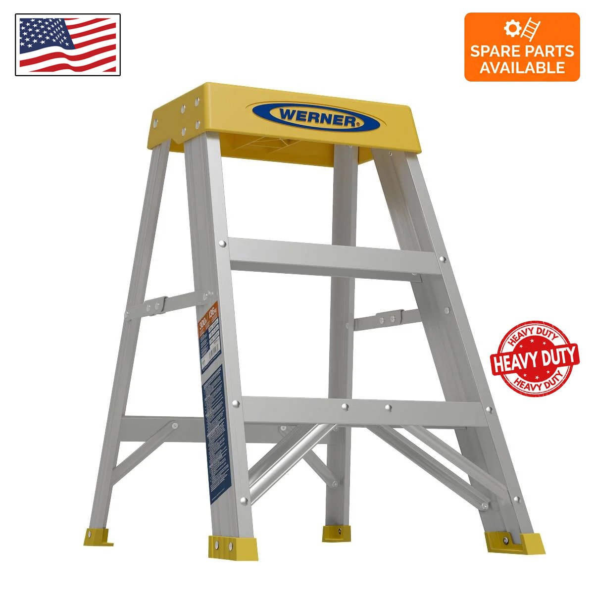 2ft type ia aluminum step stool 150b 2ft type ia aluminum step stool 150b