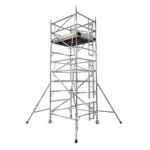aluminum double width scaffolding towers