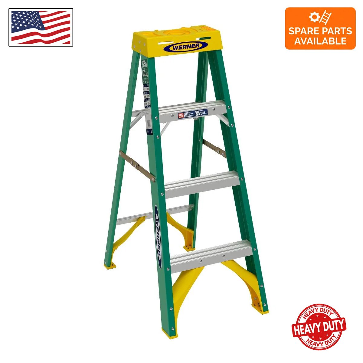 4ft type ii fiberglass step ladder 5904 4ft type ii fiberglass step ladder 5904