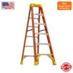 6ft type ia fiberglass step ladder 6206