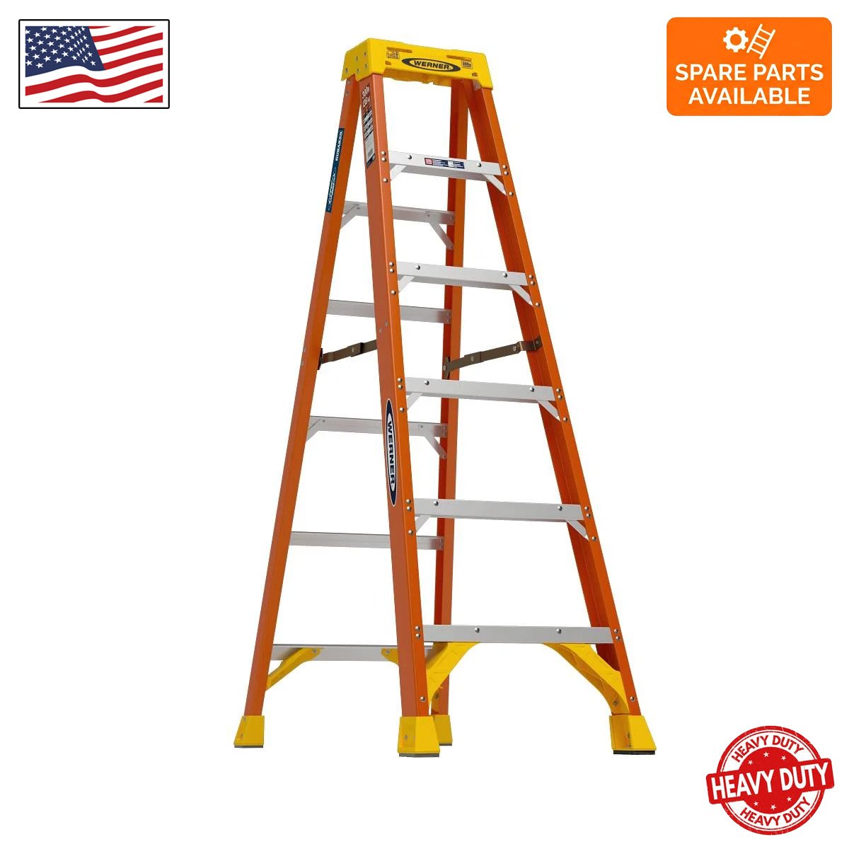 6ft type ia fiberglass step ladder 6206 6ft type ia fiberglass step ladder 6206
