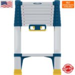 werner telescopic soft close extension ladder 2.6m