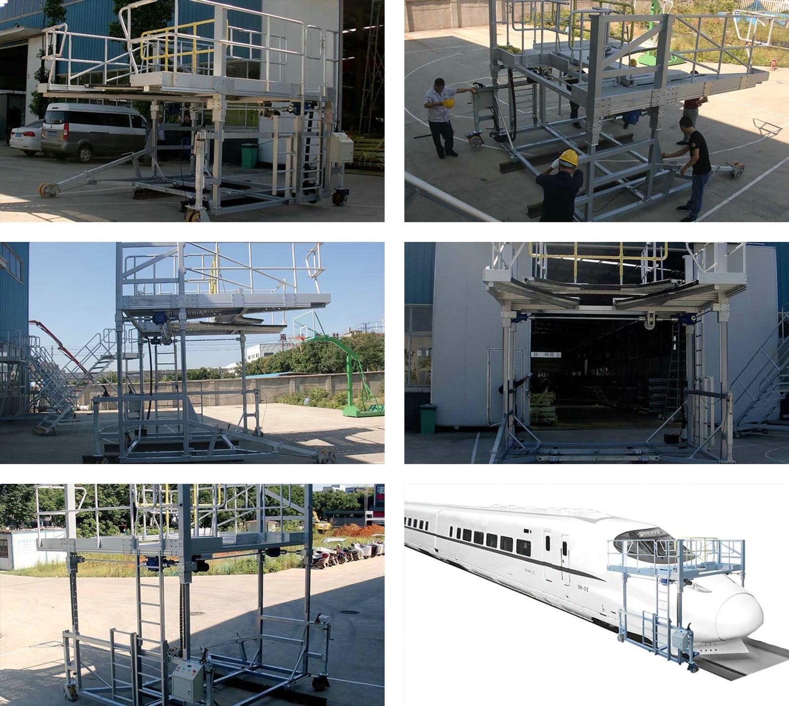 Train Front Access Platform train front access platform