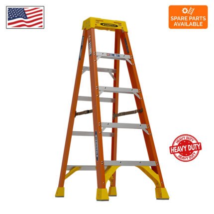 5ft type ia fiberglass step ladder 6205