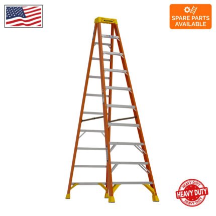 10ft type ia fiberglass step ladder 6210