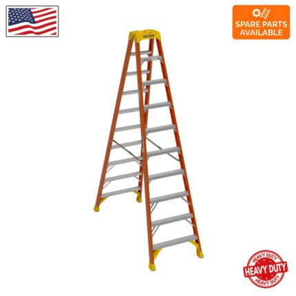 10ft type ia fiberglass twin ladder t6210