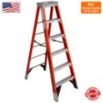 6ft type iaa fiberglass step ladder 7406