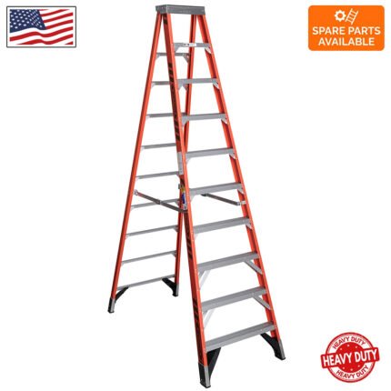 10ft type iaa fiberglass step ladder 7410