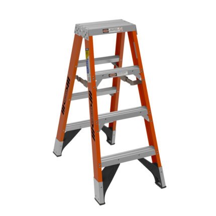 4ft type iaa fiberglass twin ladder t7404