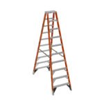 10ft type iaa fiberglass twin ladder t7410