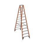 12ft type iaa fiberglass twin ladder t7412