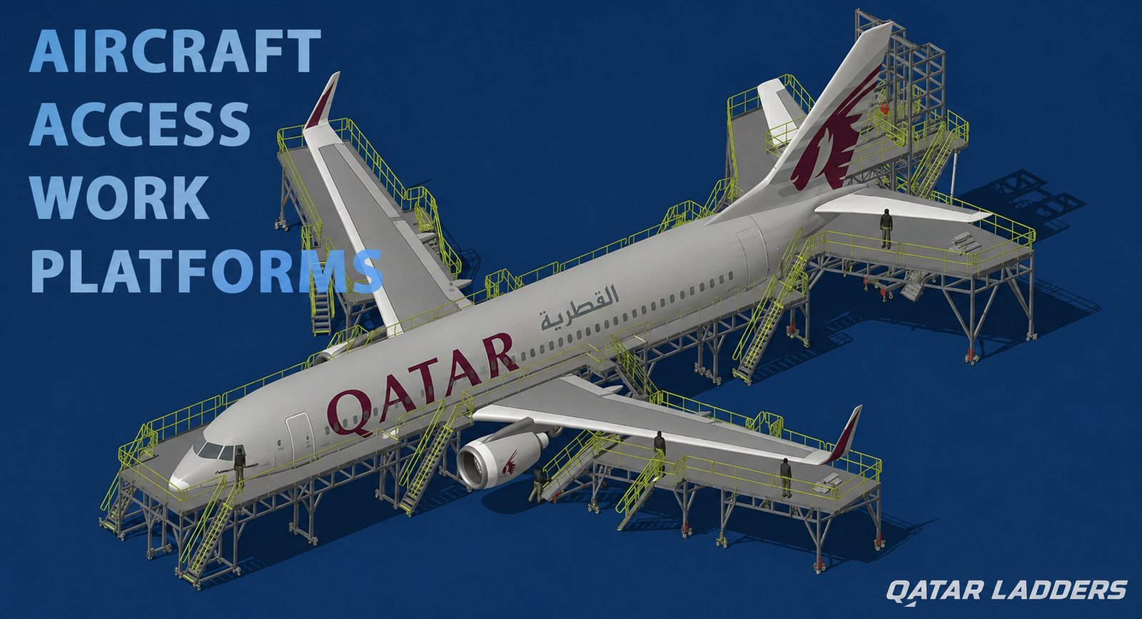 access platform ladder qatar airways